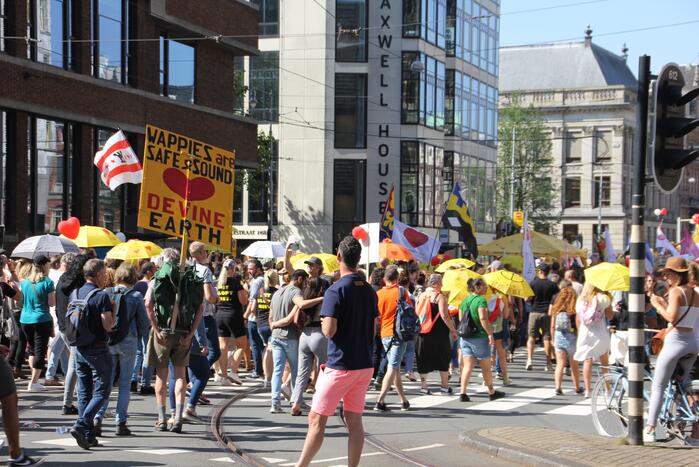Grote demonstratie tegen coronamaatregelen