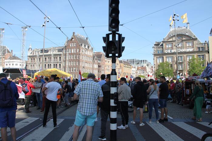 Grote demonstratie tegen coronamaatregelen