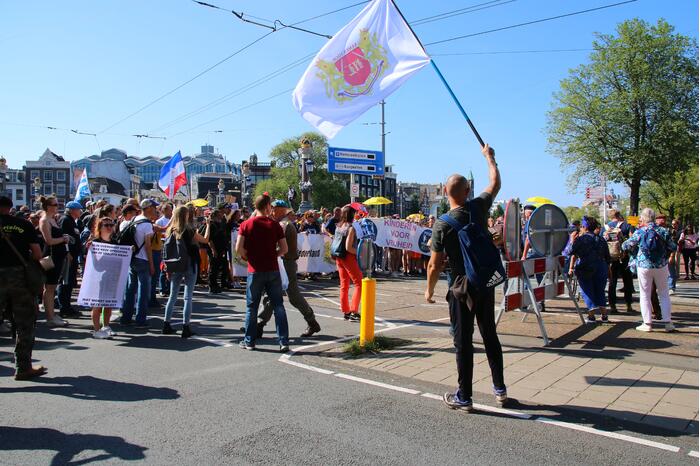 Grote demonstratie tegen coronamaatregelen