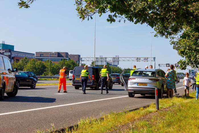 Kind gewond bij kop-staartbotsing