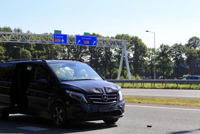 Kind gewond bij kop-staartbotsing