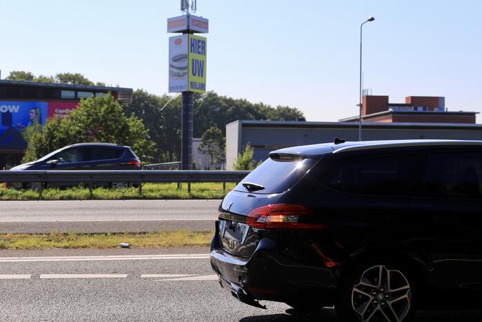 Kind gewond bij kop-staartbotsing