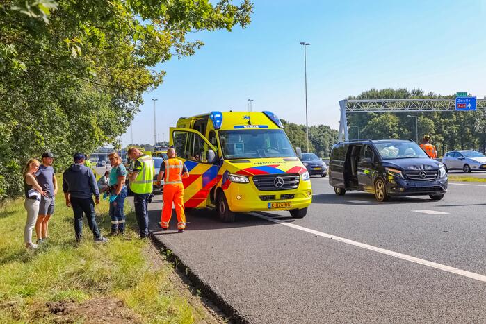 Kind gewond bij kop-staartbotsing