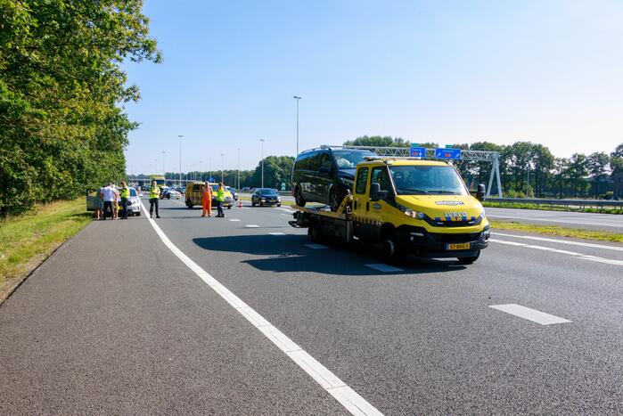 Kind gewond bij kop-staartbotsing