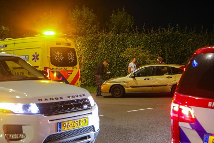 Schade aan personenauto's door ongeval