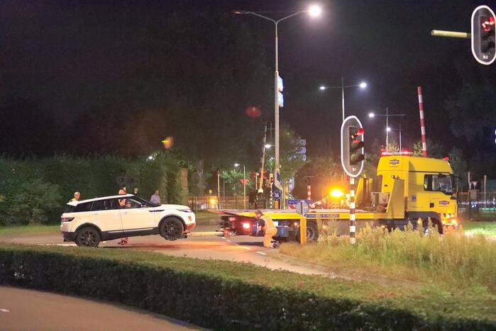 Schade aan personenauto's door ongeval