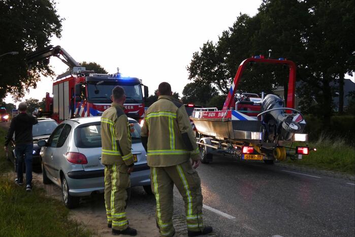 Grote zoekactie in Oranjekanaal na vondst motorhelm