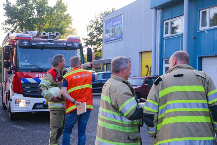 Bedrijfspand ontruimd door gaslucht