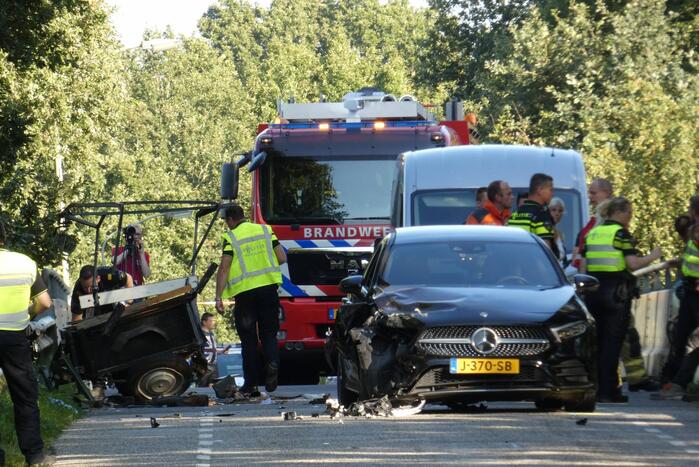 Zwaargewonde na ongeval met rijtuig