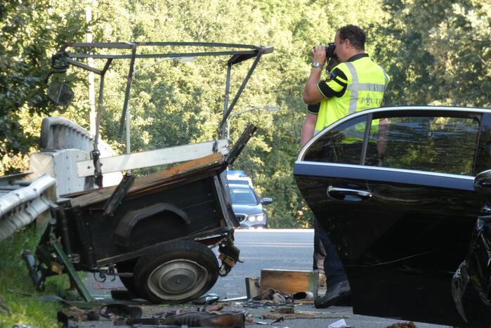Zwaargewonde na ongeval met rijtuig