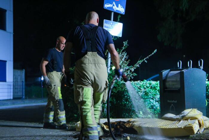 Opnieuw brand in matras