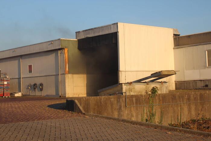 Veel rookontwikkeling bij brand in bedrijfspand Vleems Food