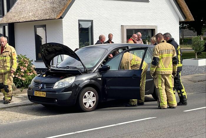 Brand in personenwagen snel geblust