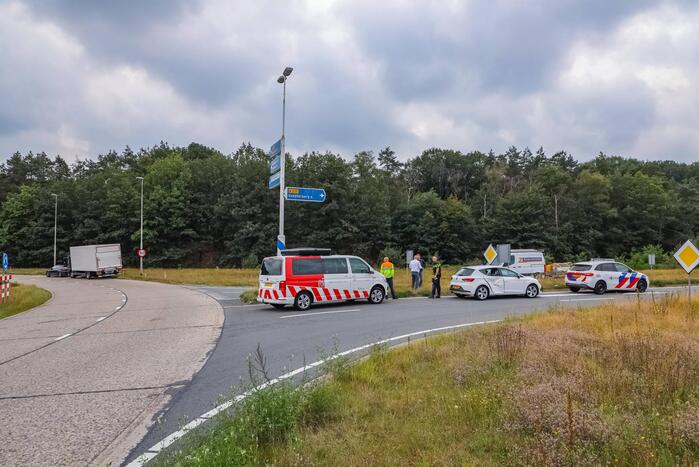 Aanrijding bij proefrit met vrachtwagen
