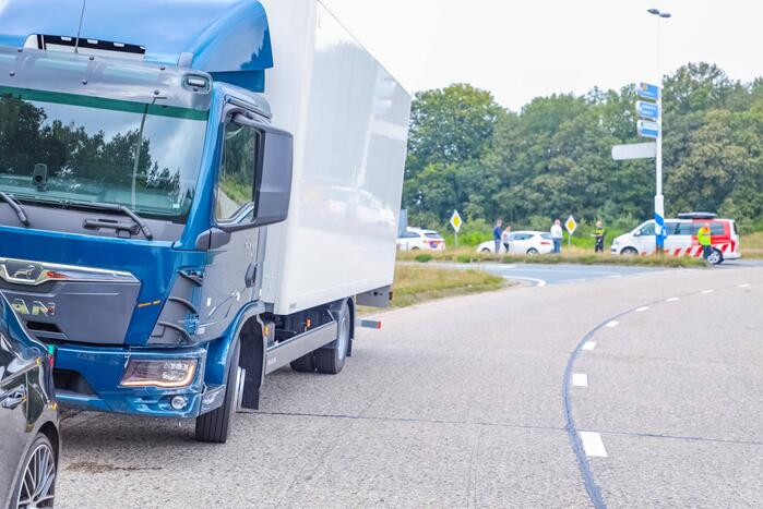 Aanrijding bij proefrit met vrachtwagen
