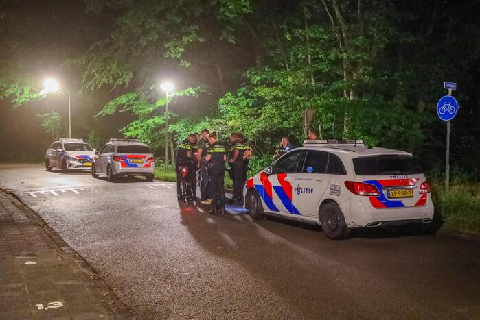 Politiehelikopter zoekt mee tijdens zoekactie