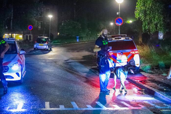 Politiehelikopter zoekt mee tijdens zoekactie
