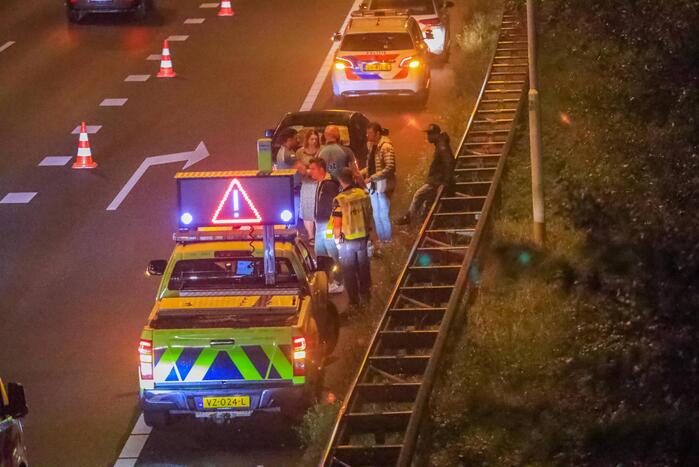 Meerdere voertuigen betrokken bij aanrijding