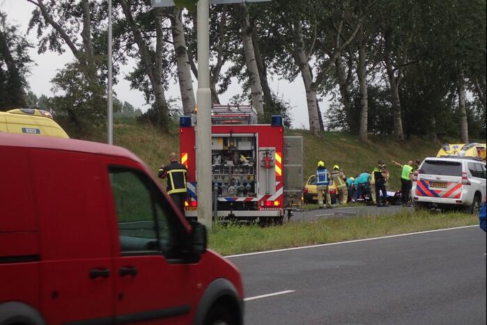 Veel schade bij ongeval
