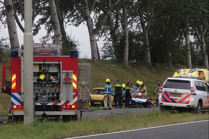 Veel schade bij ongeval