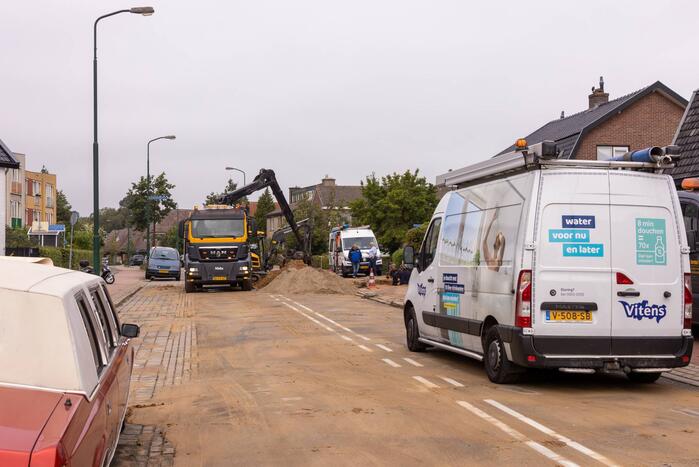 Opnieuw bewoners zonder water na waterleidingbreuk
