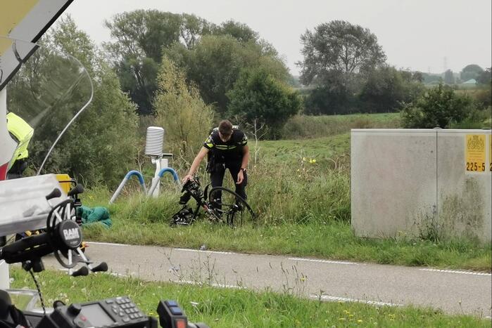 Traumahelikopter landt voor ongeval op kruising