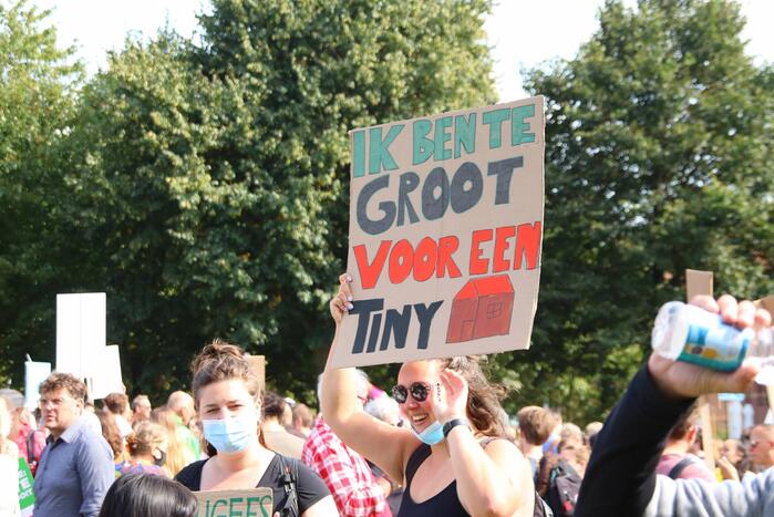 Grooste demonstratie tegen woningschaarste