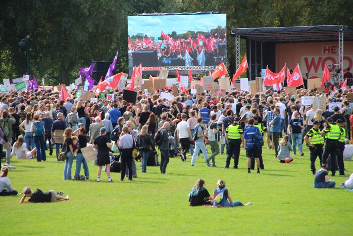 Grooste demonstratie tegen woningschaarste