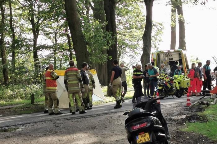 Motorrijder overleden na ernstige aanrijding