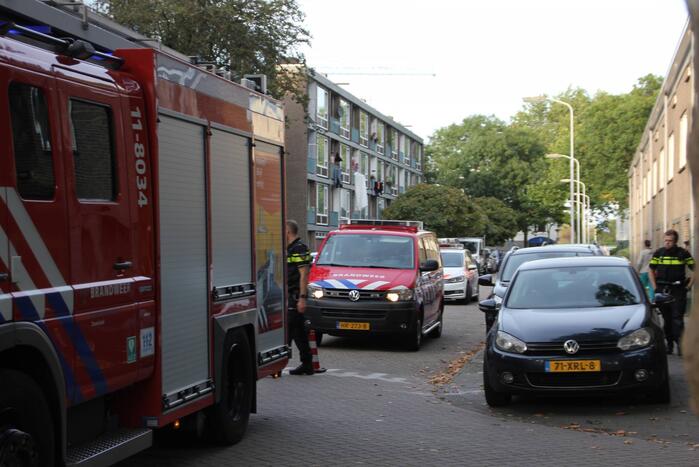 Brandweer ingezet voor gaslekkage in woning