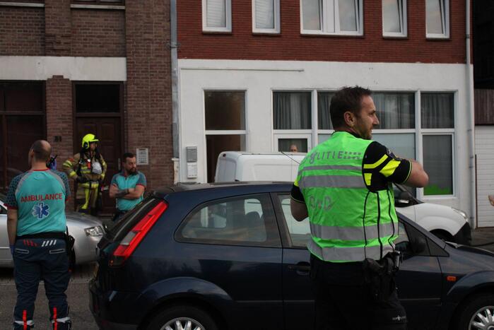 Woning vol rook door brand