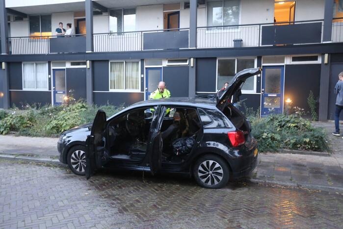 Onderzoek naar brand in auto