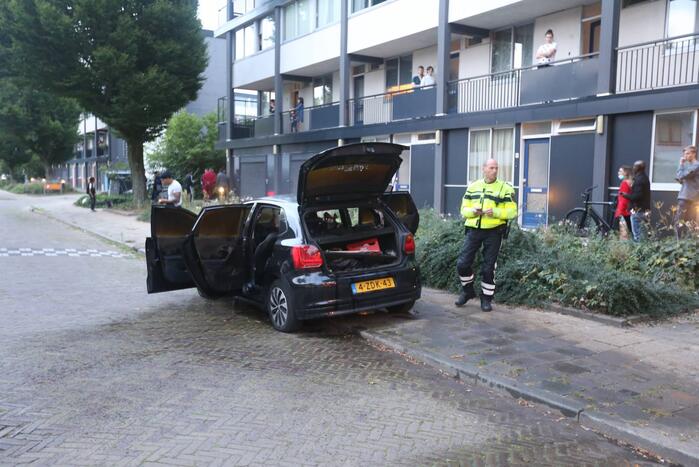 Onderzoek naar brand in auto