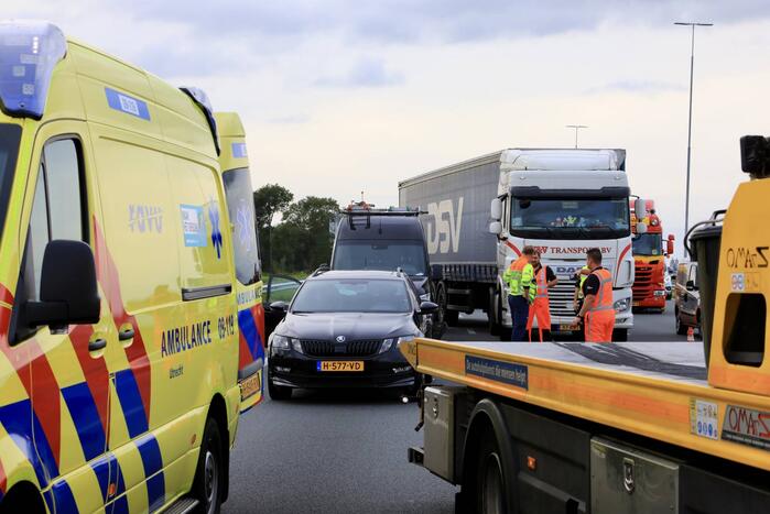 Meerdere gewonden en verkeersinfarct door ongeval