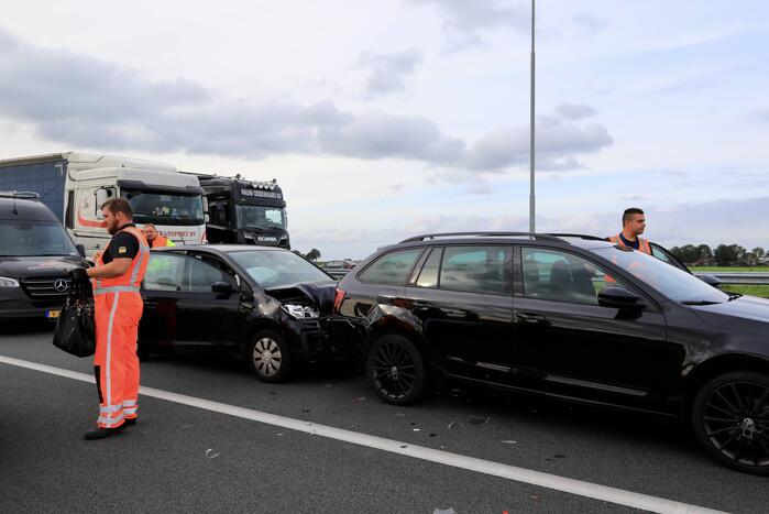 Meerdere gewonden en verkeersinfarct door ongeval