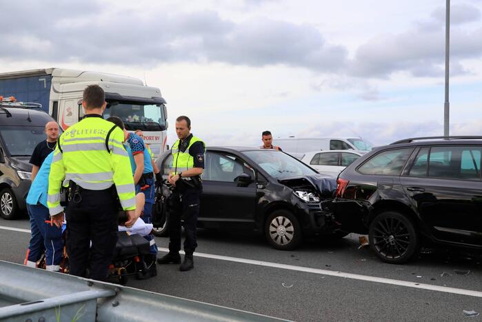 Meerdere gewonden en verkeersinfarct door ongeval