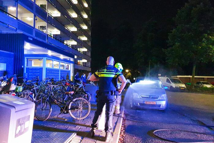 Meerdere voertuigen in brand