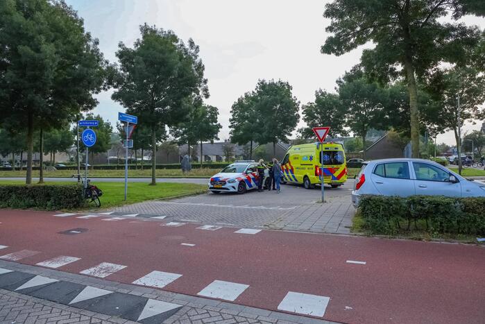 Fietser gewond bij aanrijding met auto