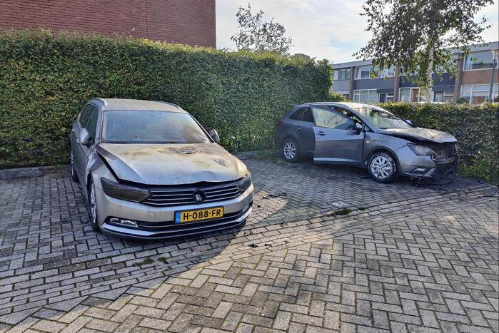 Enorme schade bij forse autobranden