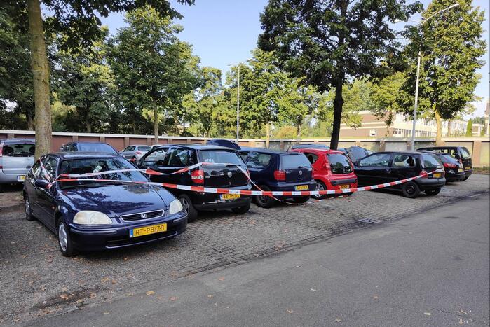 Enorme schade bij forse autobranden