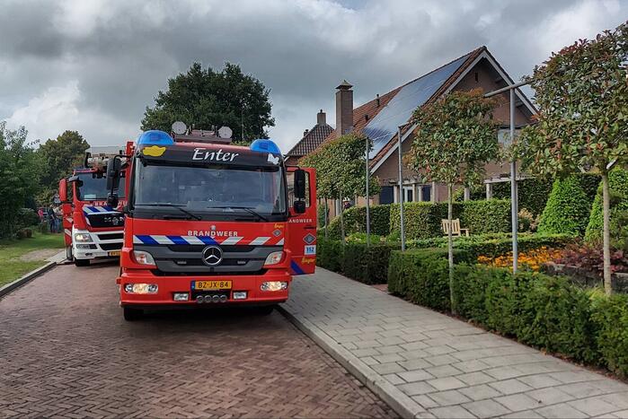 Brand in omvormer zonnepanelen