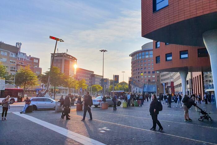 Drukte op treinstation door landelijke storing