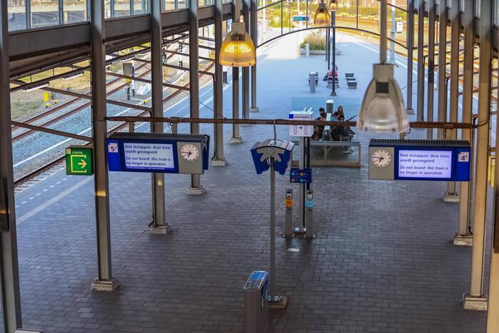 Drukte op treinstation door landelijke storing