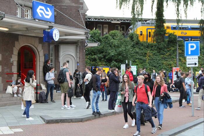 Drukte op treinstation door landelijke storing