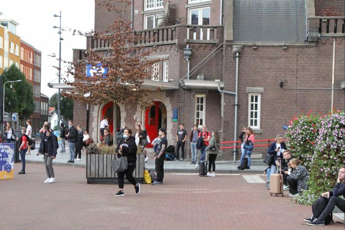 Drukte op treinstation door landelijke storing