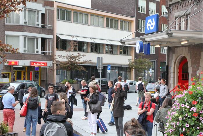 Drukte op treinstation door landelijke storing