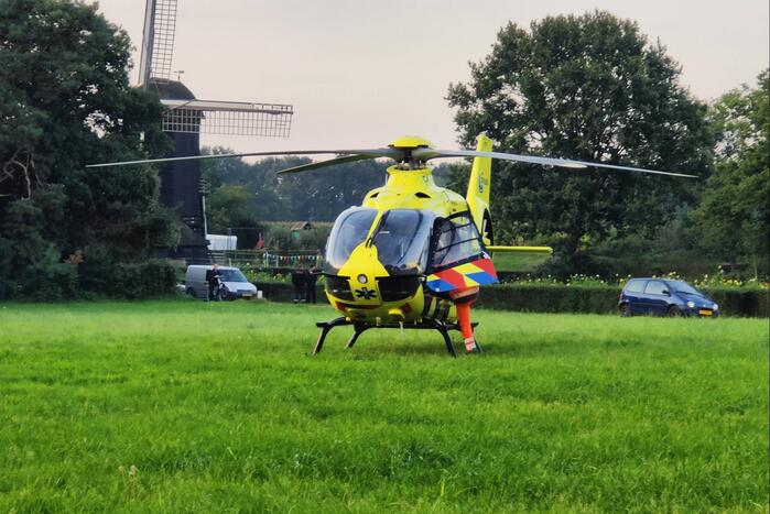 Fietser gewond door ongeval met personenauto