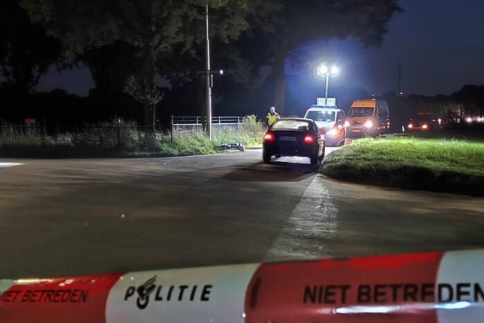 Fietser gewond door ongeval met personenauto