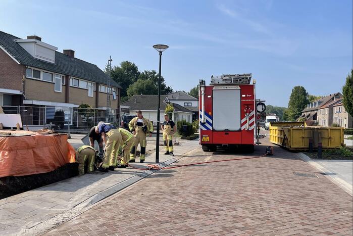 Voor de derde keer een gaslekkage bij werkzaamheden