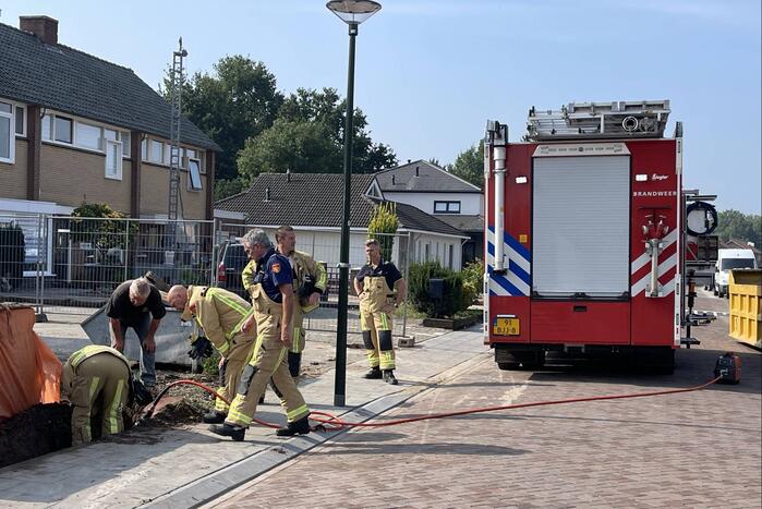 Voor de derde keer een gaslekkage bij werkzaamheden